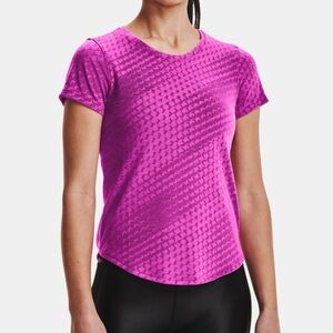 Under Armour Pink Streaker Tee